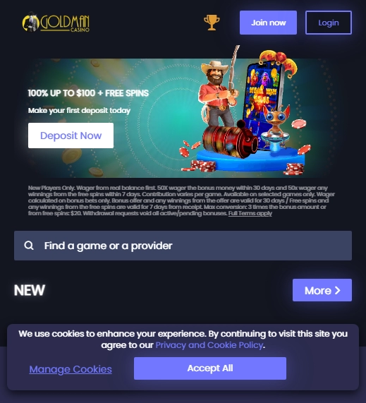 GoldMan Casino